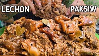 LECHON PAKSIW | OUTDOOR COOKING | MUKBANG PHILIPPINES