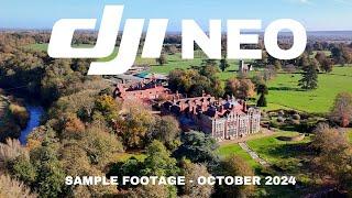 DJI NEO - CINEMATIC SAMPLE FOOTAGE - OCTOBER 2024