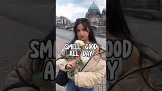 How to smell good all day  #glowup #aesthetic #shorts #howto #viral #perfume #trending #girl