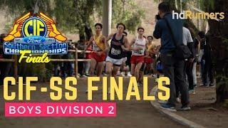 2024 XC - CIF-SS Cross Country Finals - D2 Boys (New Course Record!  Full Race and Winner Interview)