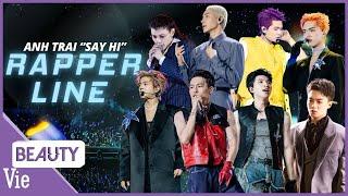 Playlist Line Rapper "SAI ĐẸP CHIÊU" ai cũng mê tại ATSH | HIEUTHUHAI, HURRYKNG, Negav, RHYDER...