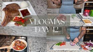 Quick & Easy Meal to Make for your Man (Steak & Rice) ! | VLOGMAS DAY 12