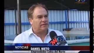 Reportaje de Antofagasta TV a evento de degustación de Cobias en Mejillones