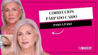 Corrección de párpado caído | TUMAKEUP #pielmadura #parpadocaido