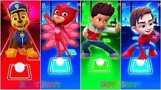 PAW Patrol - Ryder  PJ Masks  Chase  Spidey  Tiles Hop EDM Rush