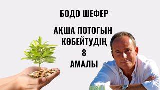 Ақша жинаудың 8 тәсілі. Ақша потогын көбейту. Бодо Шефер.