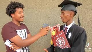 funny interview with Ethiopian student