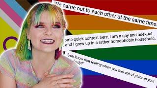 reading your coming out stories for pride