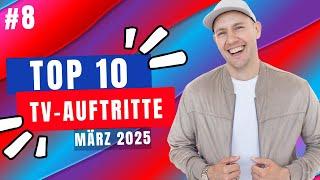 TOP 10 TV-AUFTRITTE  Die Schlager Charts der Woche  MÄRZ 2025  #8