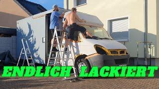 Fahrerhaus Lackiert [Iveco Daily Post Koffer Ausbau T16]