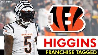 BREAKING: Bengals Officially Placing Franchise Tag On WR Tee Higgins