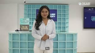 Get Peaceful Sleep with SmartGRID Mattress | The Sleep Company x Mrunmayee Deshpande