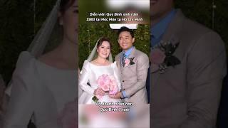 Diễn viên Quý Bình hạnh phúc bên vợ doanh nhân hơn anh 7 tuổi