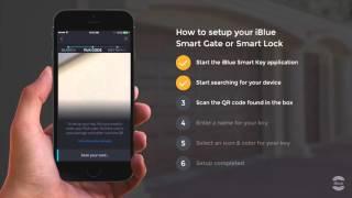 iBlue Smart Gate Setup on iOS
