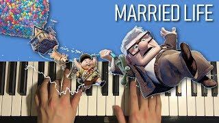 Married Life - Up (Piano Tutorial Lesson)