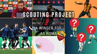 Football Scouting Project - A Winger for AS Roma