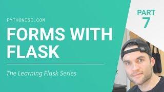 Forms with Flask - Python on the web - Learning Flask Series Pt 7