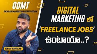 Digital Marketing Course in Telugu - Freelancing Job Opportunities  | ODMT Training  Hyderabad