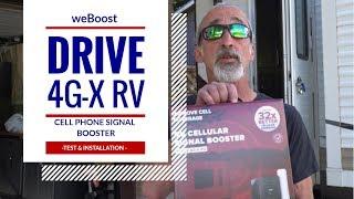 Ep.  39: weBoost Drive 4G-X RV Cell Phone Signal Booster - Test, Review & Installation