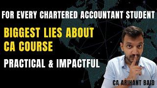 3 big Lies about CA course | The truth that no one will tell !