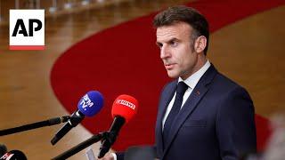 Macron announces Ukraine 'coalition of the willing' summit, as Scholz reiterates support for Kyiv