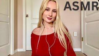 ASMR Fabric Scratching + Collarbone Tapping *softspoken*