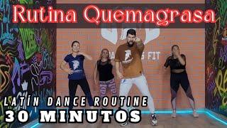 Rutina quema grasa  para bajar de peso | Cardio Dance Toning | latín Dance Routine | adelgaza