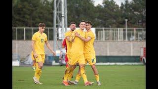 Calificări EURO 2025 | Muntenegru U21 - România U21 2-6 (Rezumat)