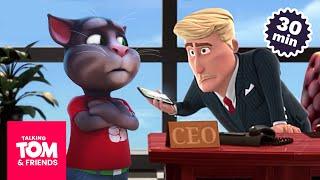 The Friends vs. The CEO!  Talking Tom & Friends Compilation