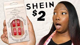 I Wore Press On Nails for a Week - SHEIN