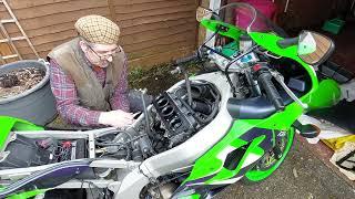 KAWASAKI NINJA ZX6 FILTER/CARB SERVICE BY MR TWEED