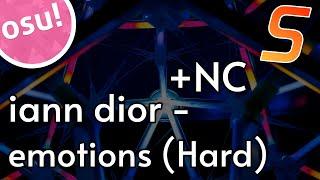 iann dior - emotions (Hard) +NC | osu! map