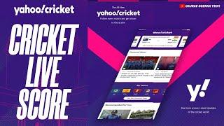 Yahoo Cricket App | IPL live Score | Ipl live Score 2020 | Gaurav Goenka | Gaurav Goenka Tech