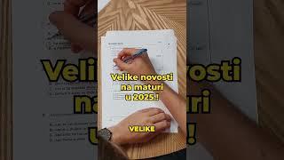 Velike promjene oko pragova na maturi u 2025. godini