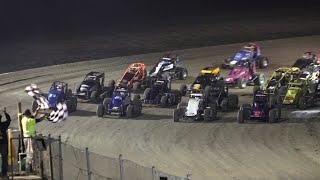 410 SPRINTS - NON-WINGED Feature at I-96 Speedway, Michigan on 10-09-2020!!!