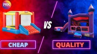 Buying Cheap Bounce Houses VS Quality Inflatables