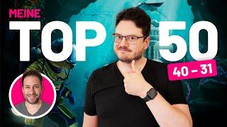 Meine TOP 50  Lieblings-Brettspiele - Platz 40-31 mit Christoph