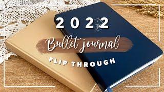 2022 Bullet Journal Flip Through // A year in unique themes