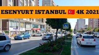 virtual walking tour around esenyurt Istanbul Turkey  2021 [4K]