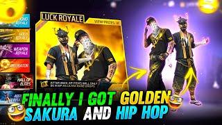 FINALLY  I GOT GOLDEN SAKURA AND HIP-HOP Garena Free Fire