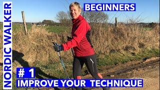 Video Series - Nordic Walking Technique - Part #1 - Long Steps