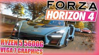 APU RYZEN 5 5600G  Forza Horizon 4  No GPU - 16GB RAM