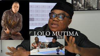 LOLO MUTIMA : AFFAIRE KING KESTER EMENEYA BOYOKA VÉRITÉ SOURCE NDENGE BA PROBLÈME EBANDA EZA MAWA