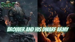 GWENT | Broover Bring His Army To Fight And Got Victory ! Strong Scoia`Tael Dwarf Deck