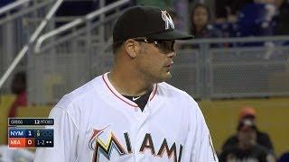 NYM@MIA: Gregg makes 2014 Marlins' debut in the 9th