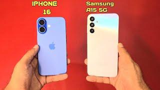 iPhone 16 vs Samsung A15 5G - SPEED TEST