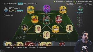 FUTCHAMPS TACTICS/HIGHLIGHTS WITH THE LIGA NOS/PORTUGUESE HYBRID TEAM! - FIFA 20 ULTIMATE TEAM