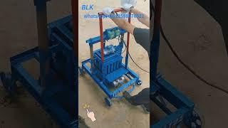 concrete brick making machine#shorts#brick making machine #blocks #bricks