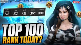 CONQUEROR TOP 100 LIVEPLAYING BGMI 3.5 UPDATEBGMI LIVE |#bgmilive #girlgamer #pubgmobile