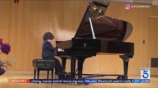 5-year-old SoCal piano prodigy nicknamed "Baby Mozart"